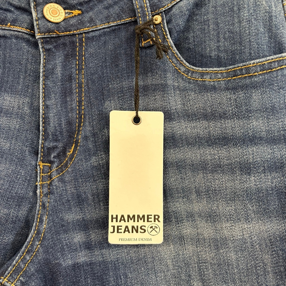 Hammer Jeans Blue Girlfriend Jeans Size 9 - Picture 3 of 5